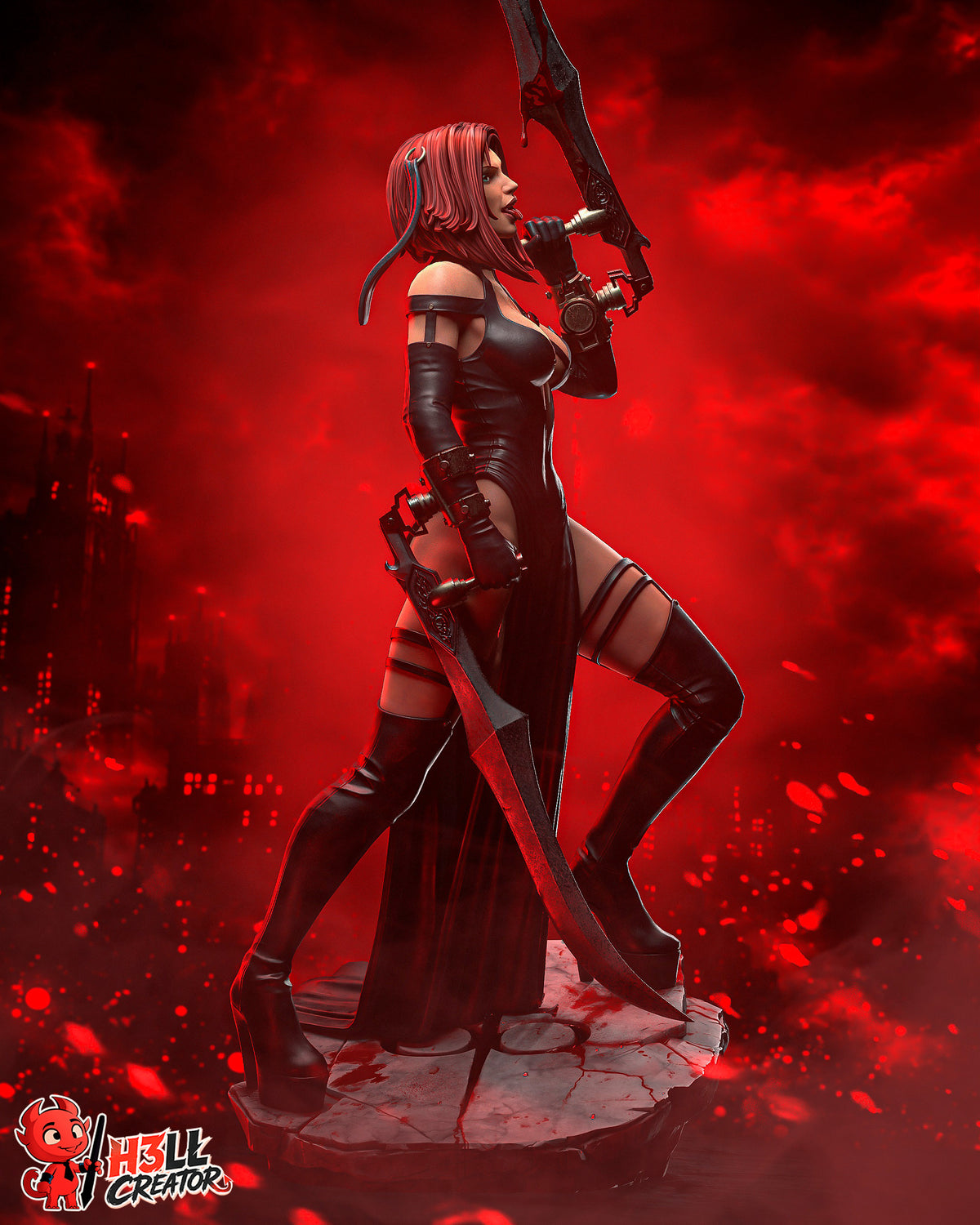2077 Rayne_BloodRayne2 - STL 3D Print Files