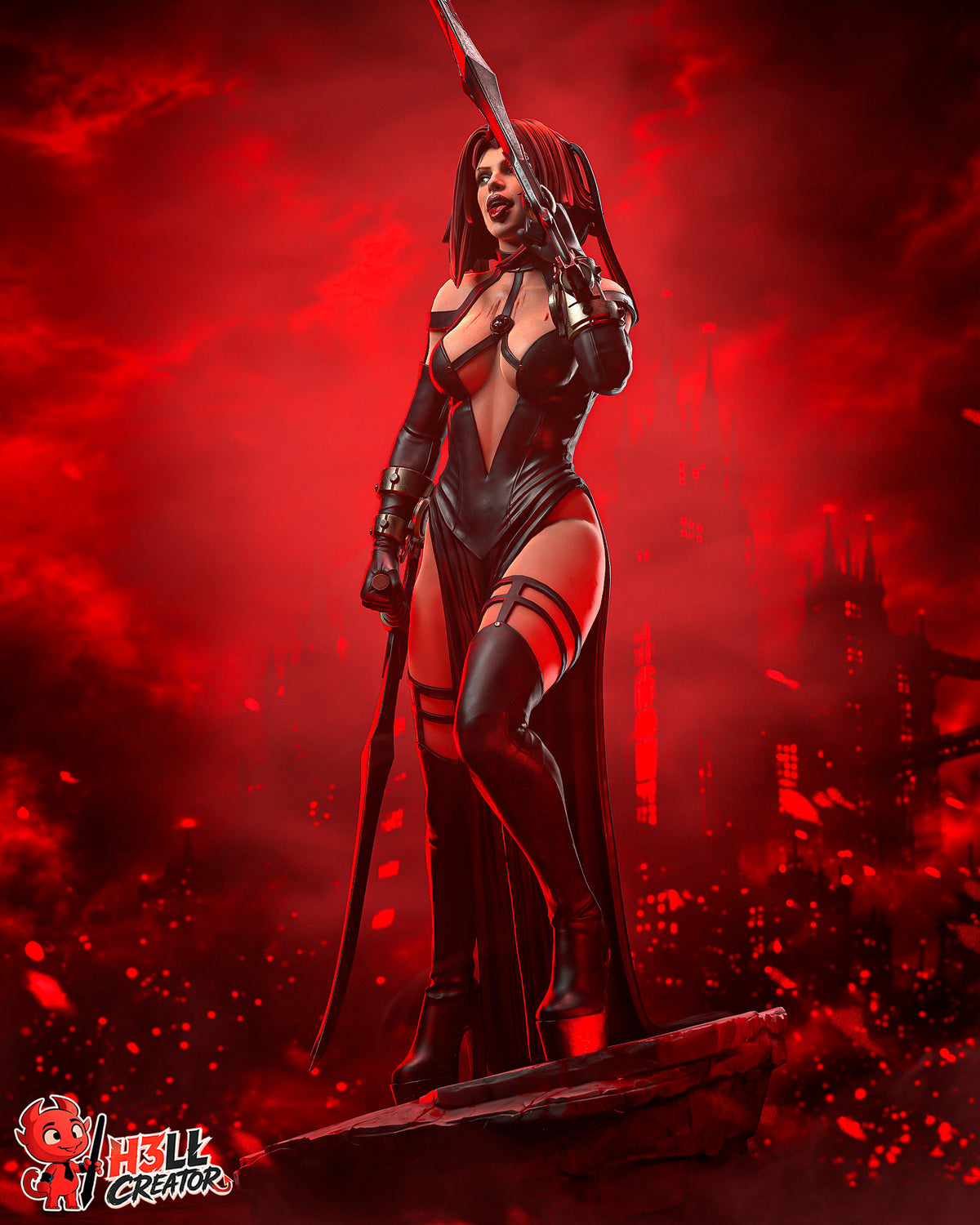 2077 Rayne_BloodRayne2 - STL 3D Print Files