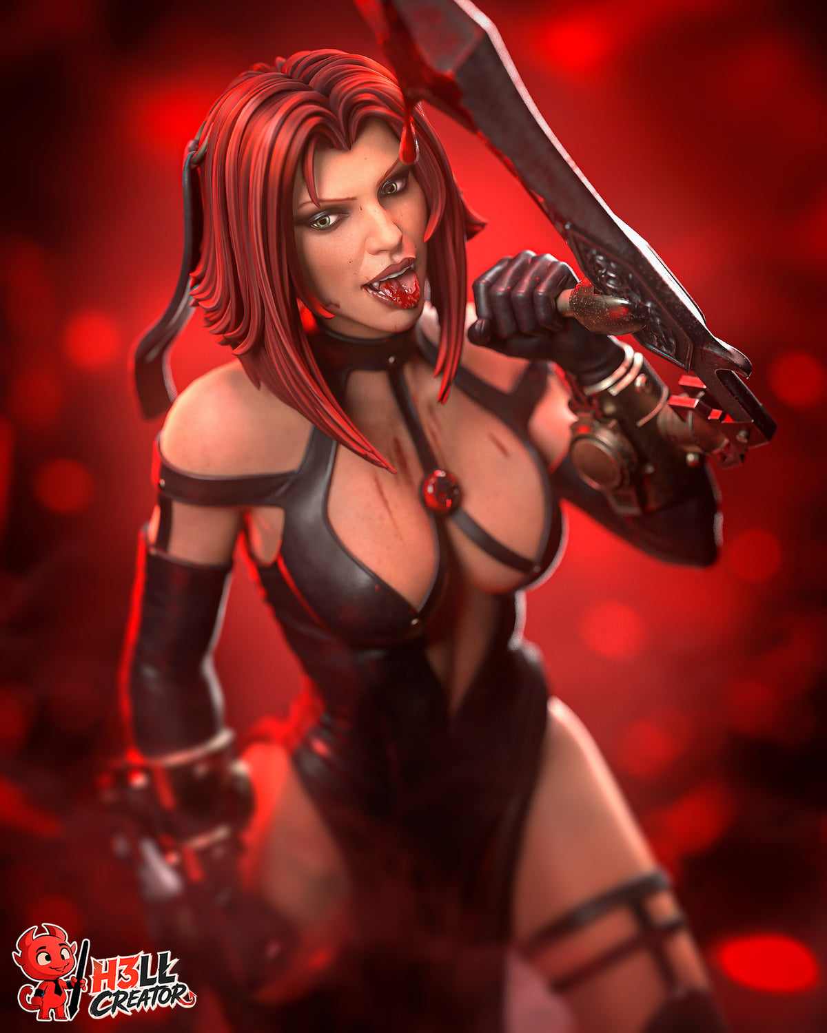 2077 Rayne_BloodRayne2 - STL 3D Print Files