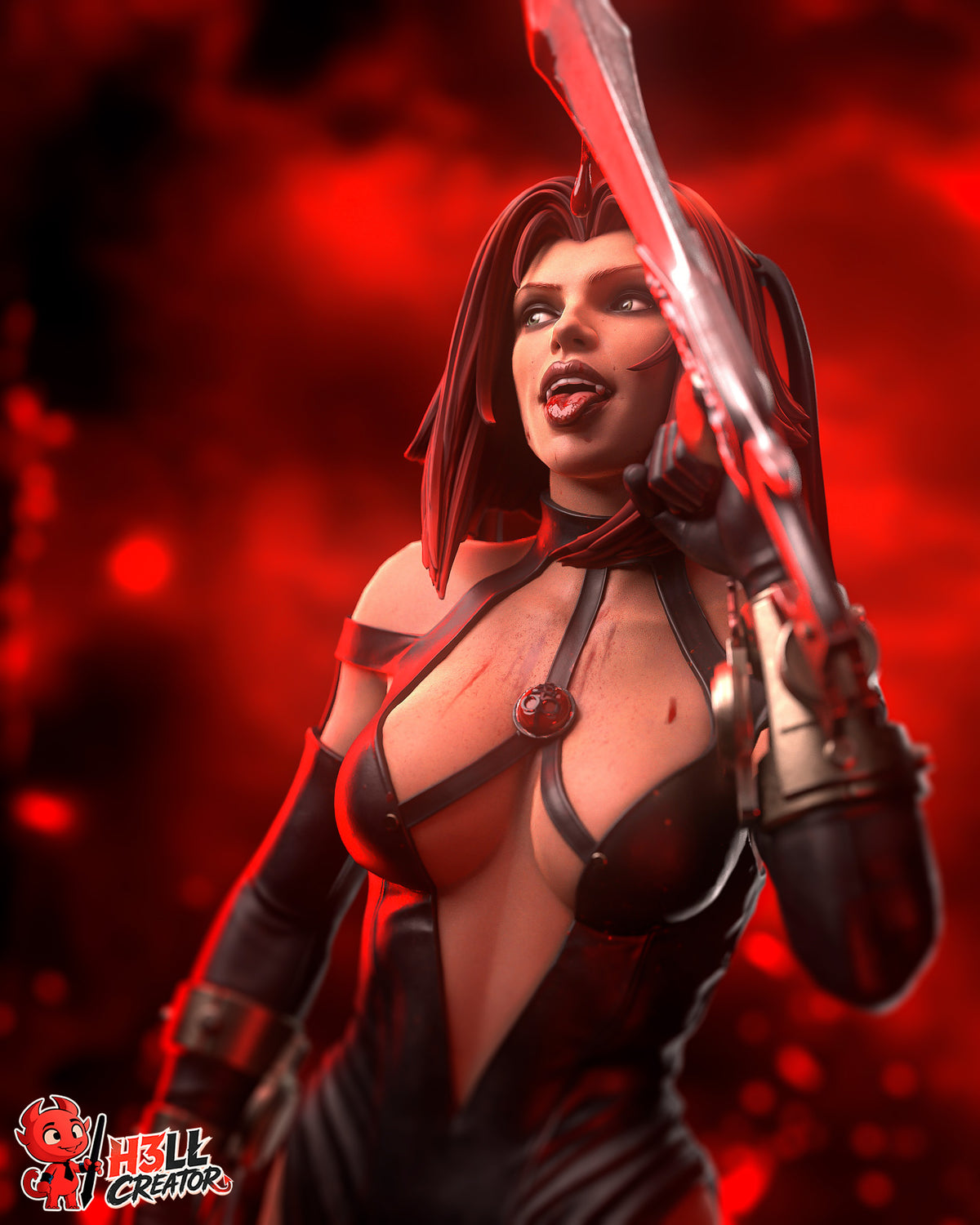 2077 Rayne_BloodRayne2 - STL 3D Print Files