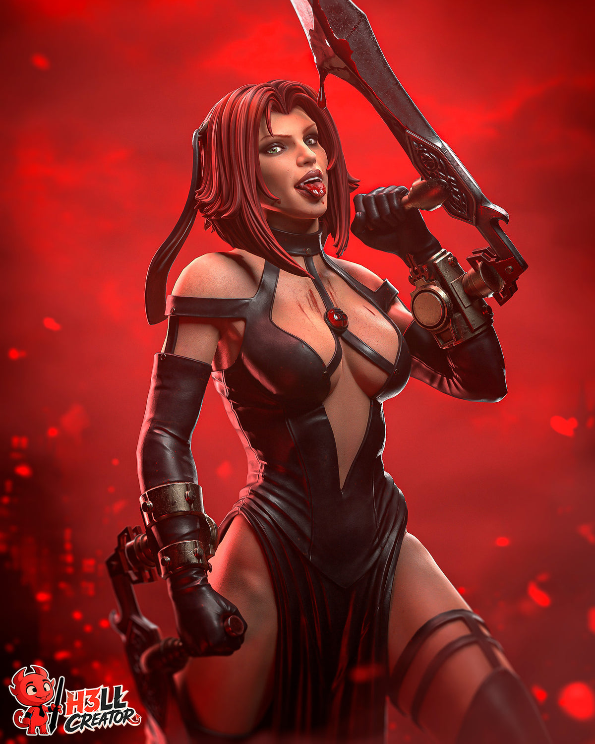 2077 Rayne_BloodRayne2 - STL 3D Print Files