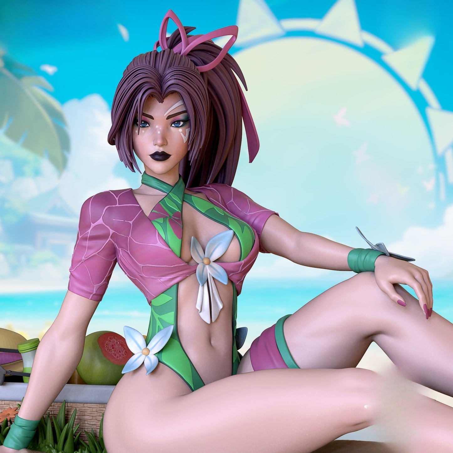 0613 Psylocke Breezy Butterfly - STL 3D Print Files