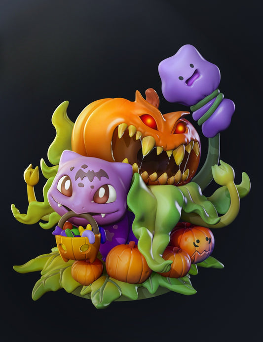 0015 Bulbasaur - Pokemon - STL 3D Print Files