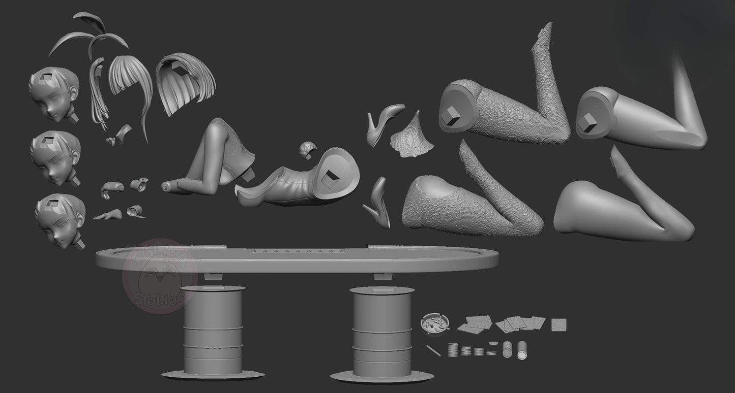 0805 Cyberpunk Edgerunners_Lucy - STL 3D Print Files