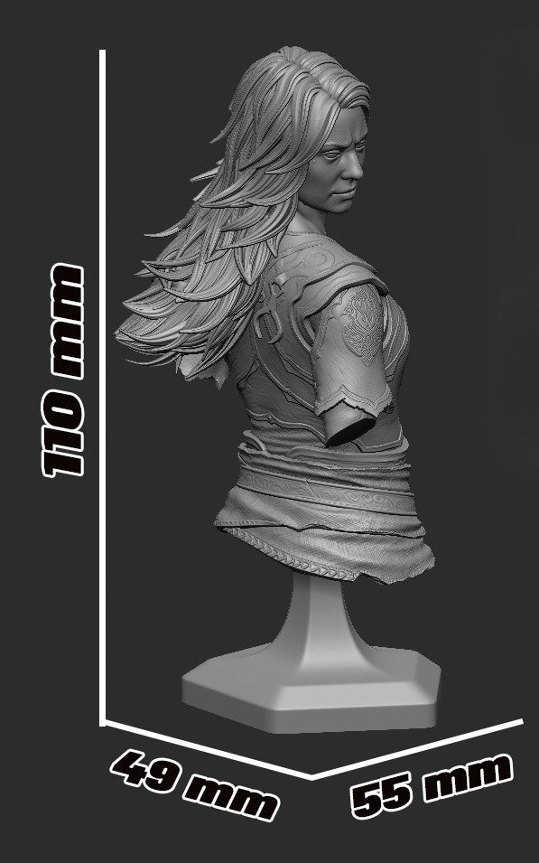 1582 Faye Laufey_God of War - STL 3D Print Files
