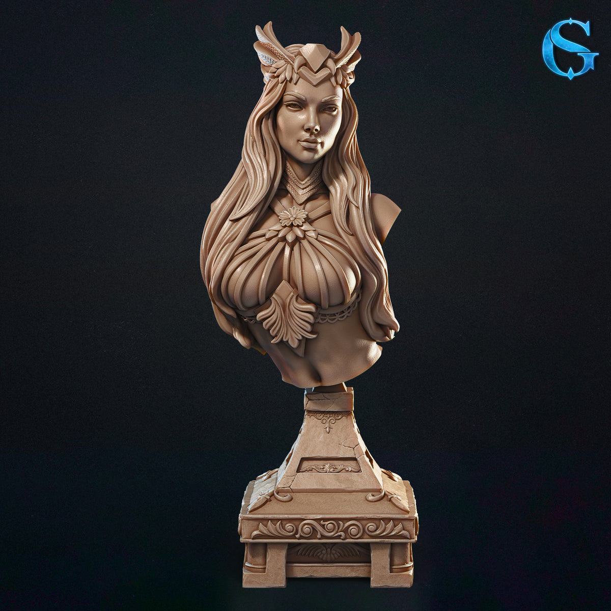 1777 Nagina_High Priestess of the Serpent God Mini - STL 3D Print Files
