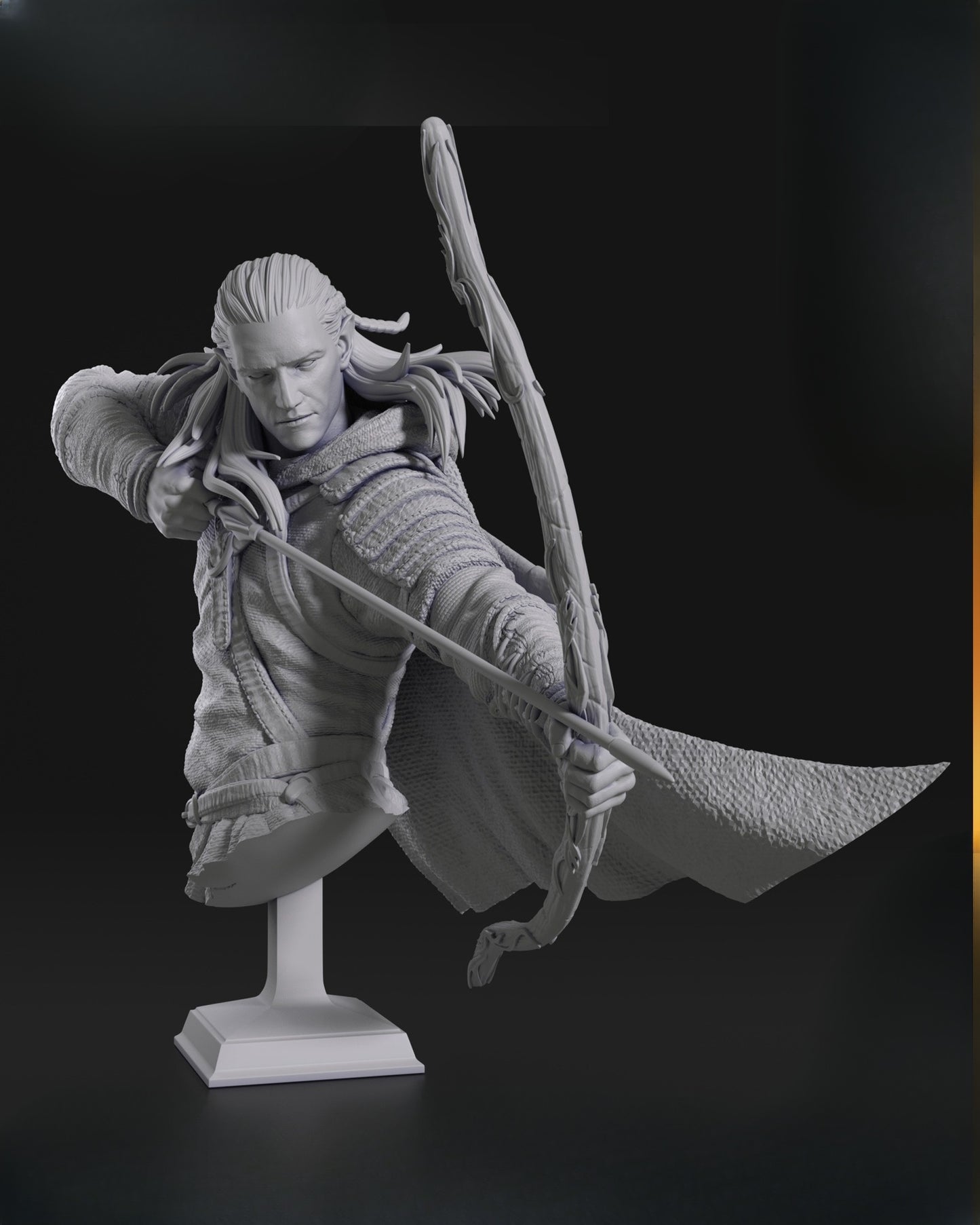 0845 Gimli and Legolas_Lord of the Rings - STL 3D Print Files
