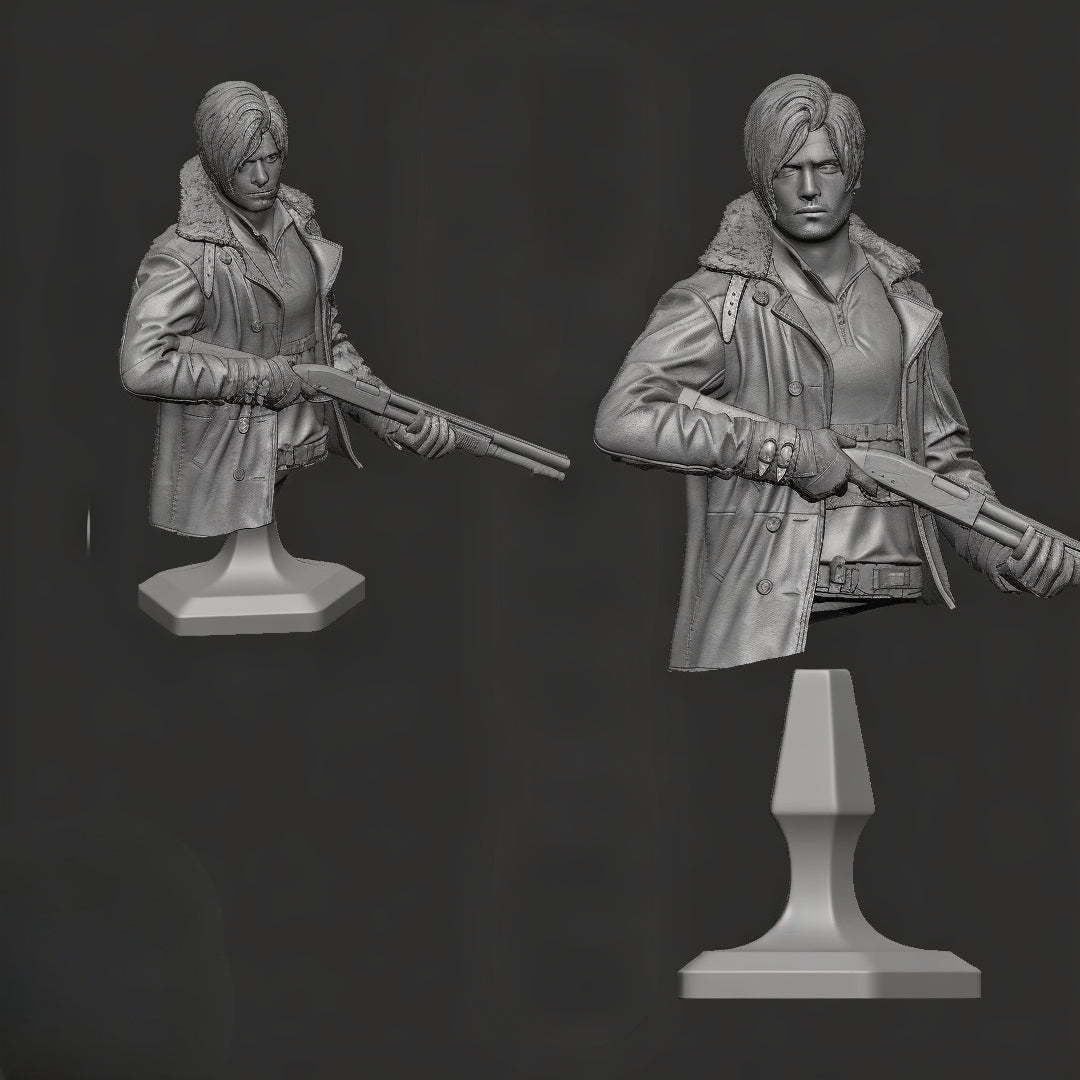 0745 LeonKennedy - STL 3D Print Files