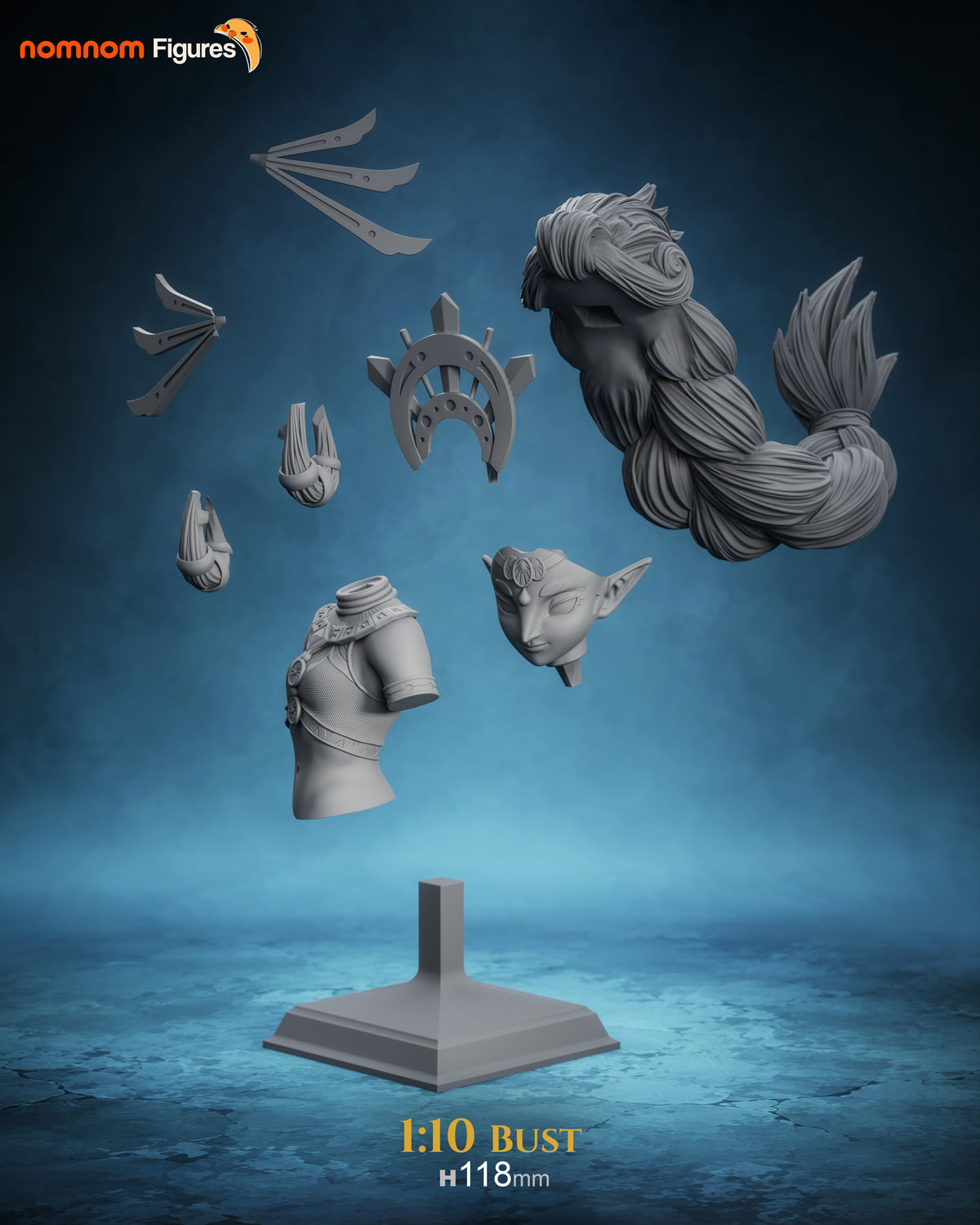 2170 Riju_The Legend of Zelda Breath of the Wild - STL 3D Print Files