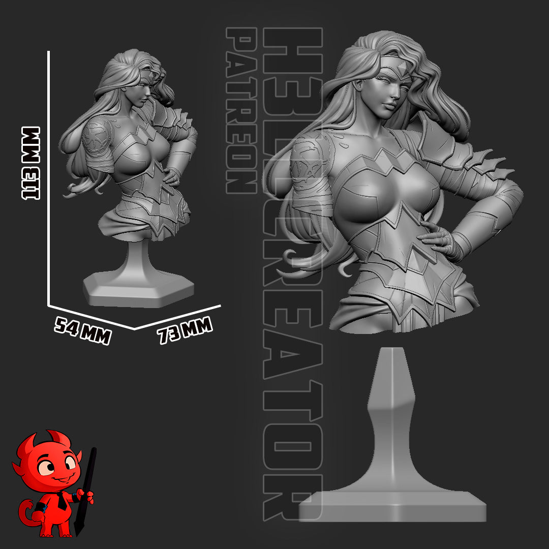1941 Absolute Wonder Woman_DC Comics - STL 3D Print Files