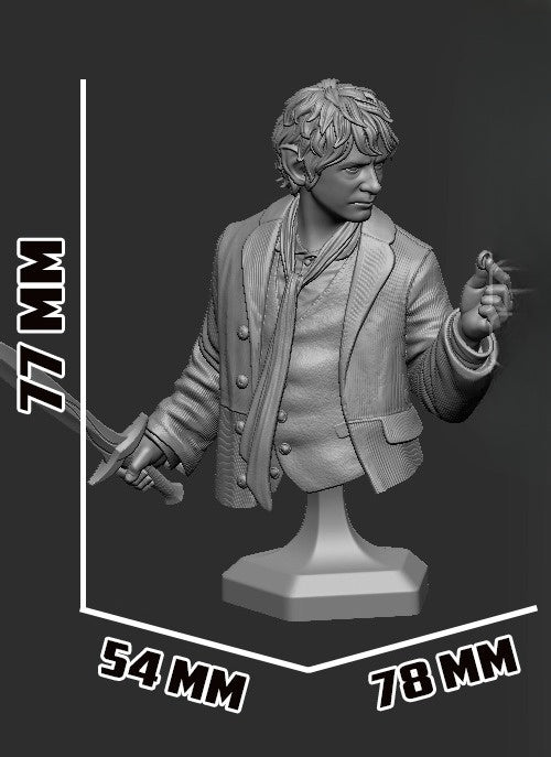 1212 Bilbo Baggins - STL 3D Print Files