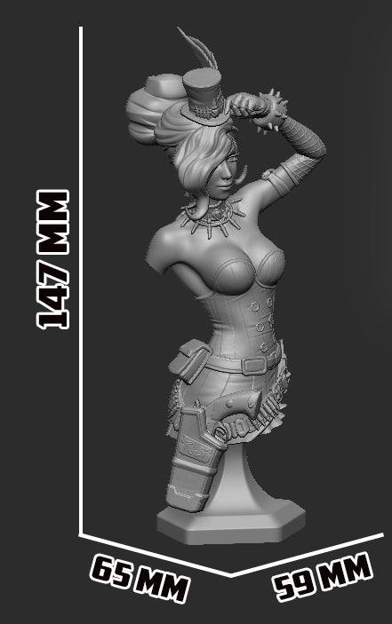 1228 Mad Moxxi_Borderlands 3 - STL 3D Print File