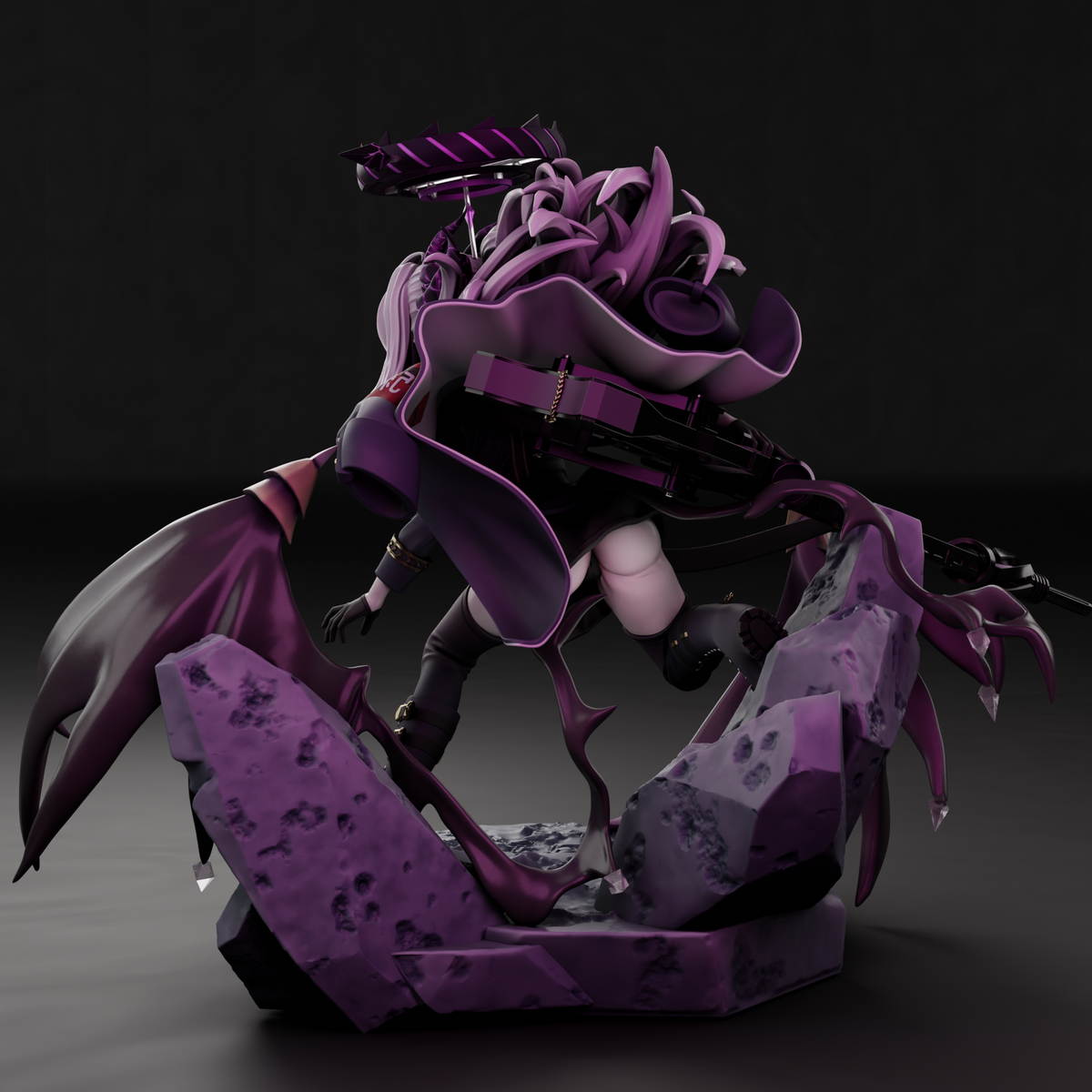 2163 Sorasaki Hina_Blue Archive NSFW - STL 3D Print Files
