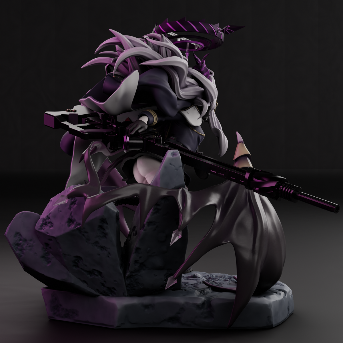 2163 Sorasaki Hina_Blue Archive NSFW - STL 3D Print Files