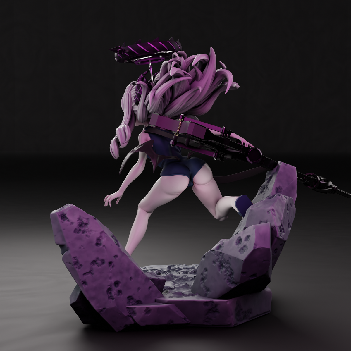 2163 Sorasaki Hina_Blue Archive NSFW - STL 3D Print Files