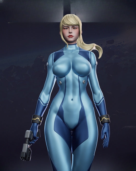 0869 Samus Aran - STL 3D Print Files