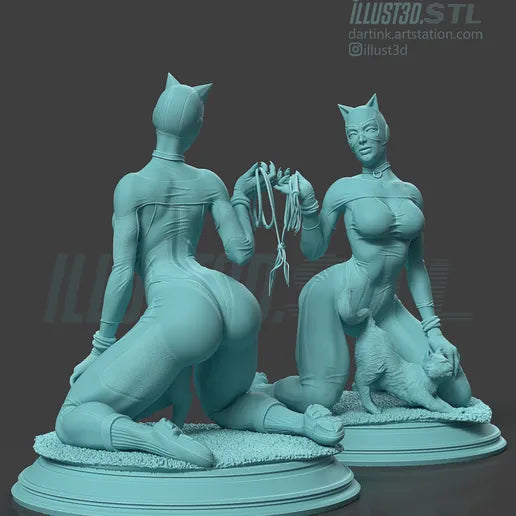2172 Catwoman NSFW - STL 3D Print Files