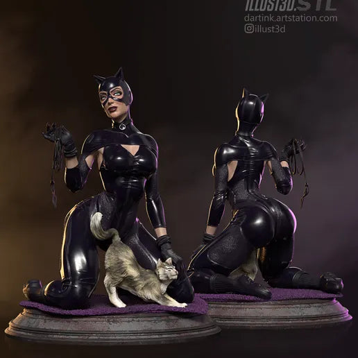 2172 Catwoman NSFW - STL 3D Print Files