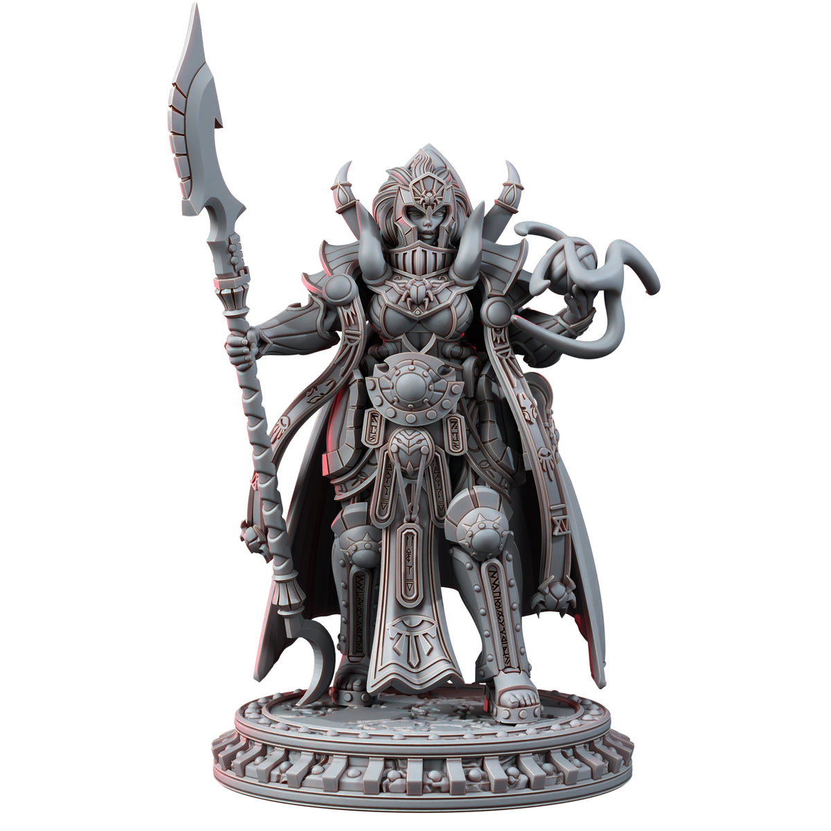 1877 Crimson Sorcerer Magnara_Chaos_Miniatures - STL 3D Print Files