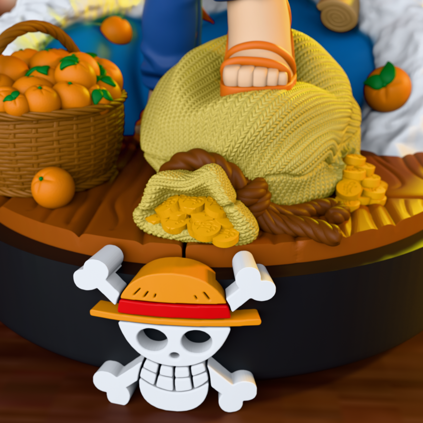 0675 Nami_One PieceChibi - STL 3D Print Files