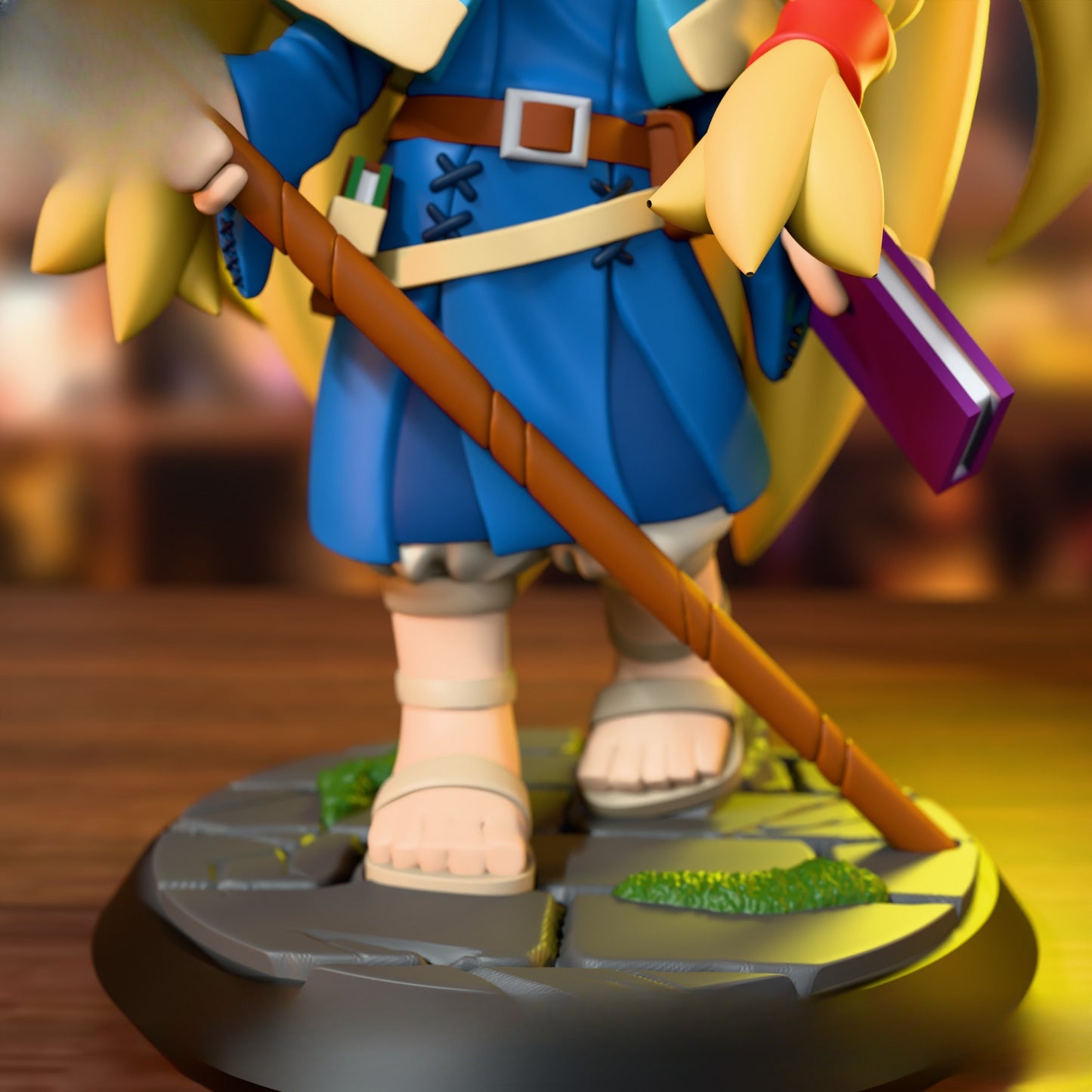 0669 Marcille Dungeon_Meshi Chibi - STL 3D Print Files