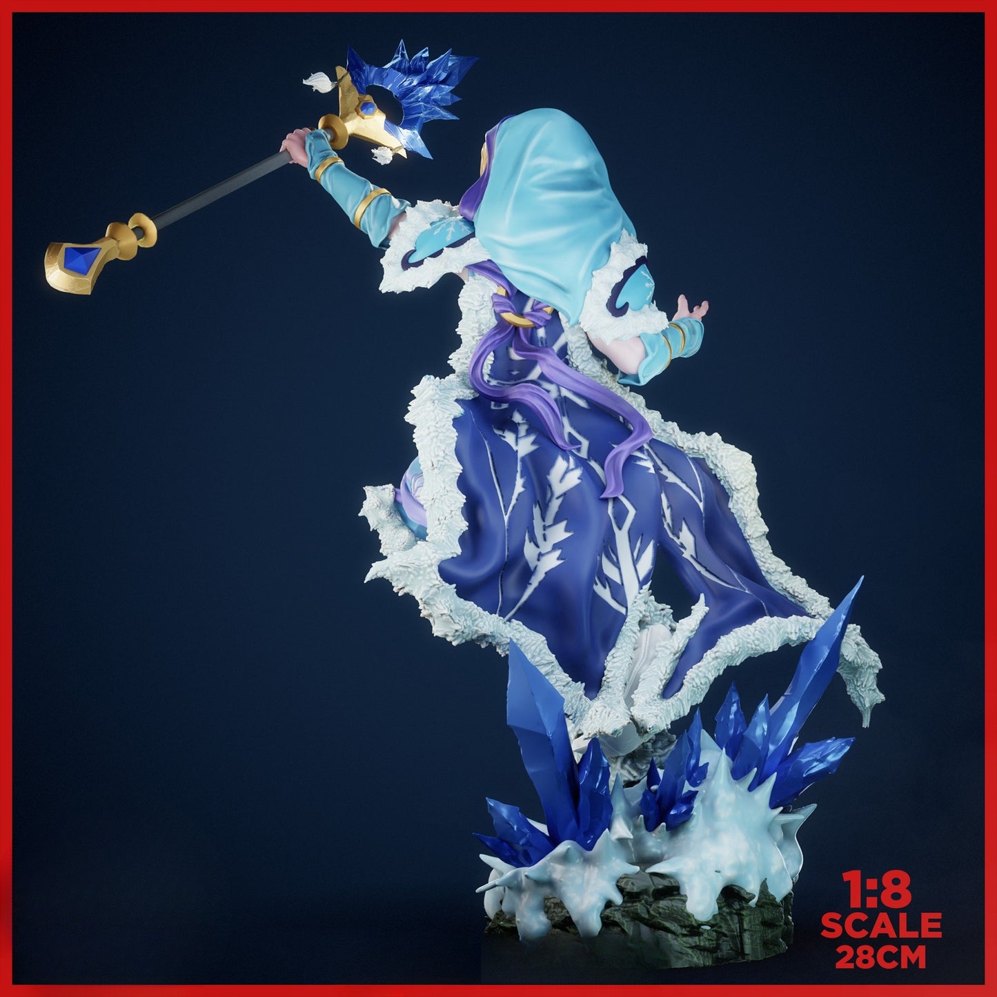 1631 Crystal Maiden_Dota2 - STL 3D Print Files