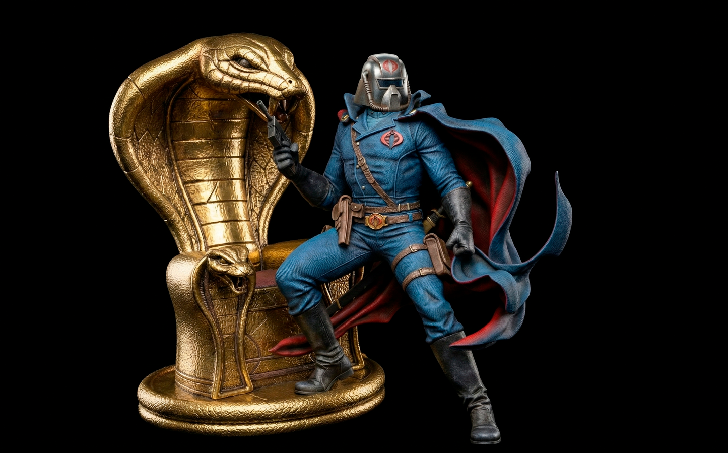 0692 Cobra Commander - STL 3D Print Files