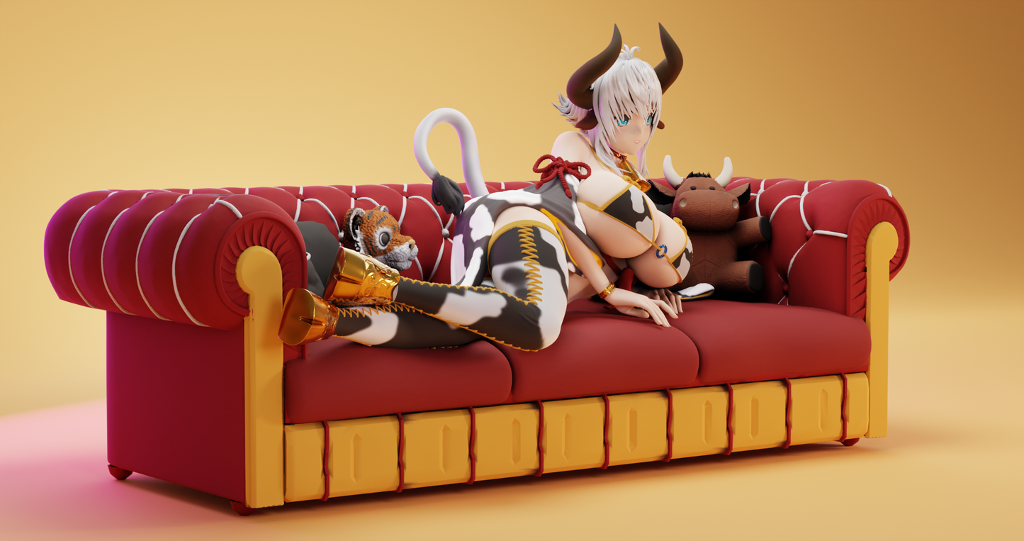 1549 CowGirl_NSFW - STL 3D Print Files