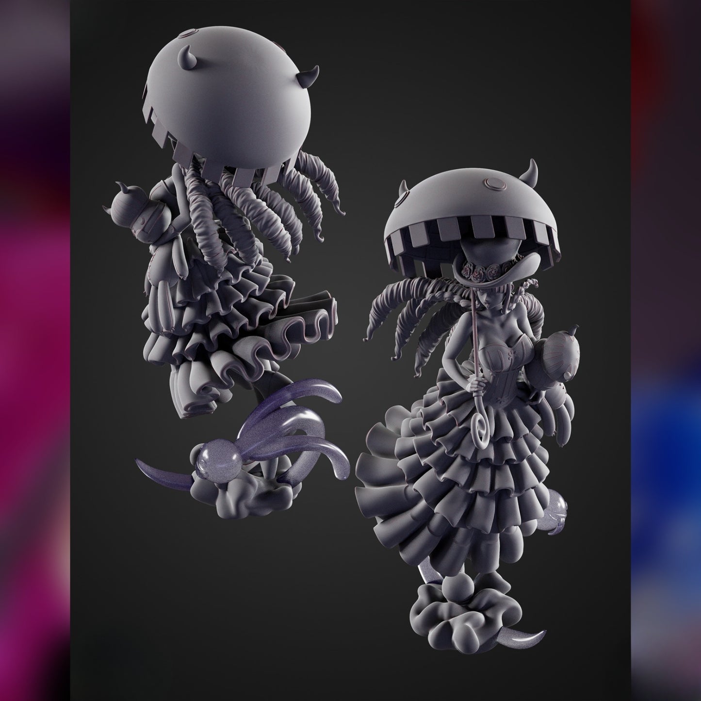 0777 Perona_One Piece - STL 3D Print Files