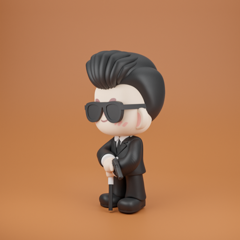 0210 Caine - STL 3D Print Files
