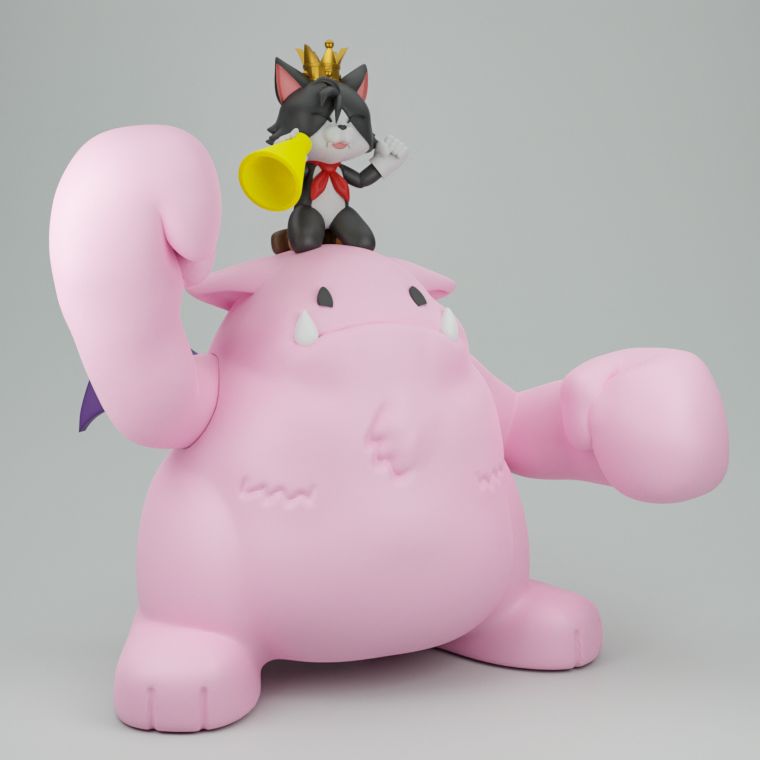 0128 Caitsith - STL 3D Print Files