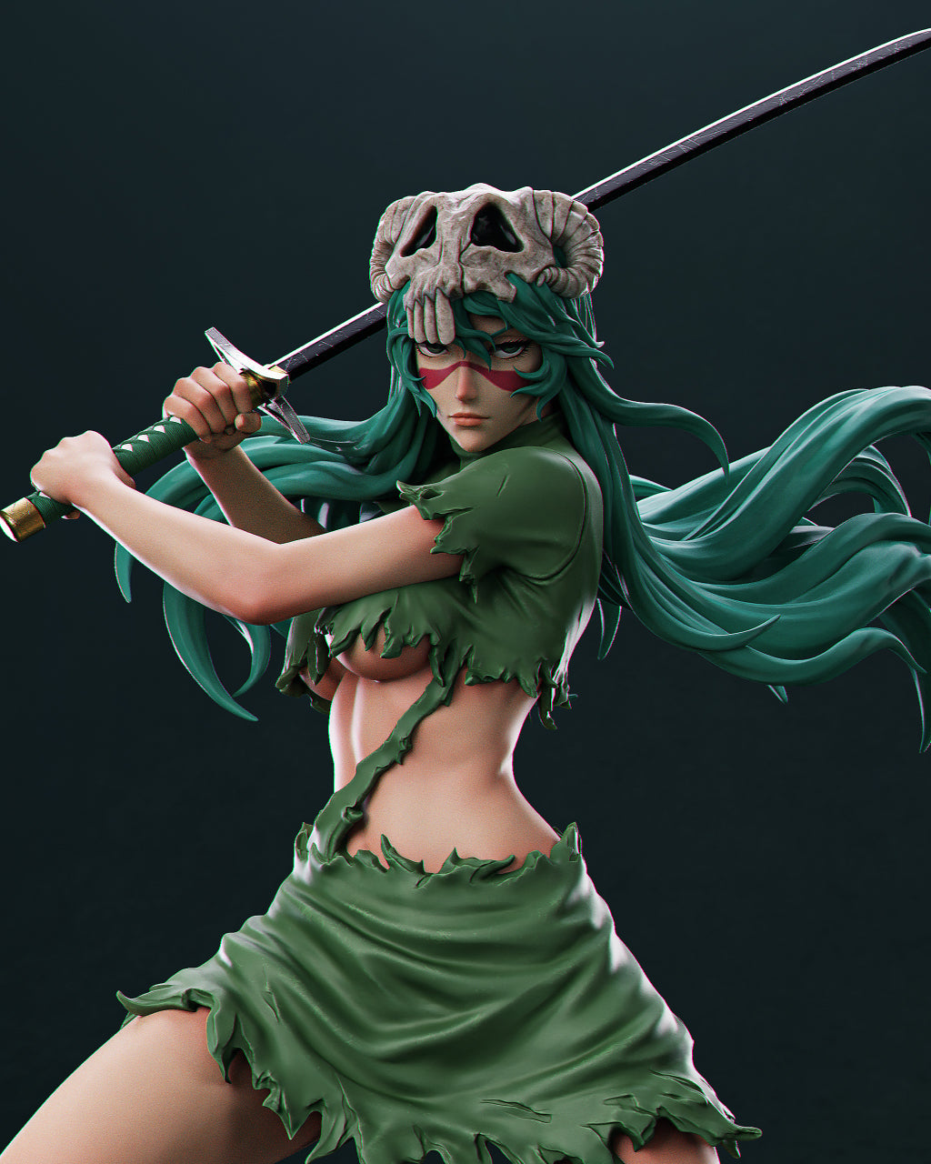 0546 Nelliel Tu - Bleach (4052) - STL 3D Print Files