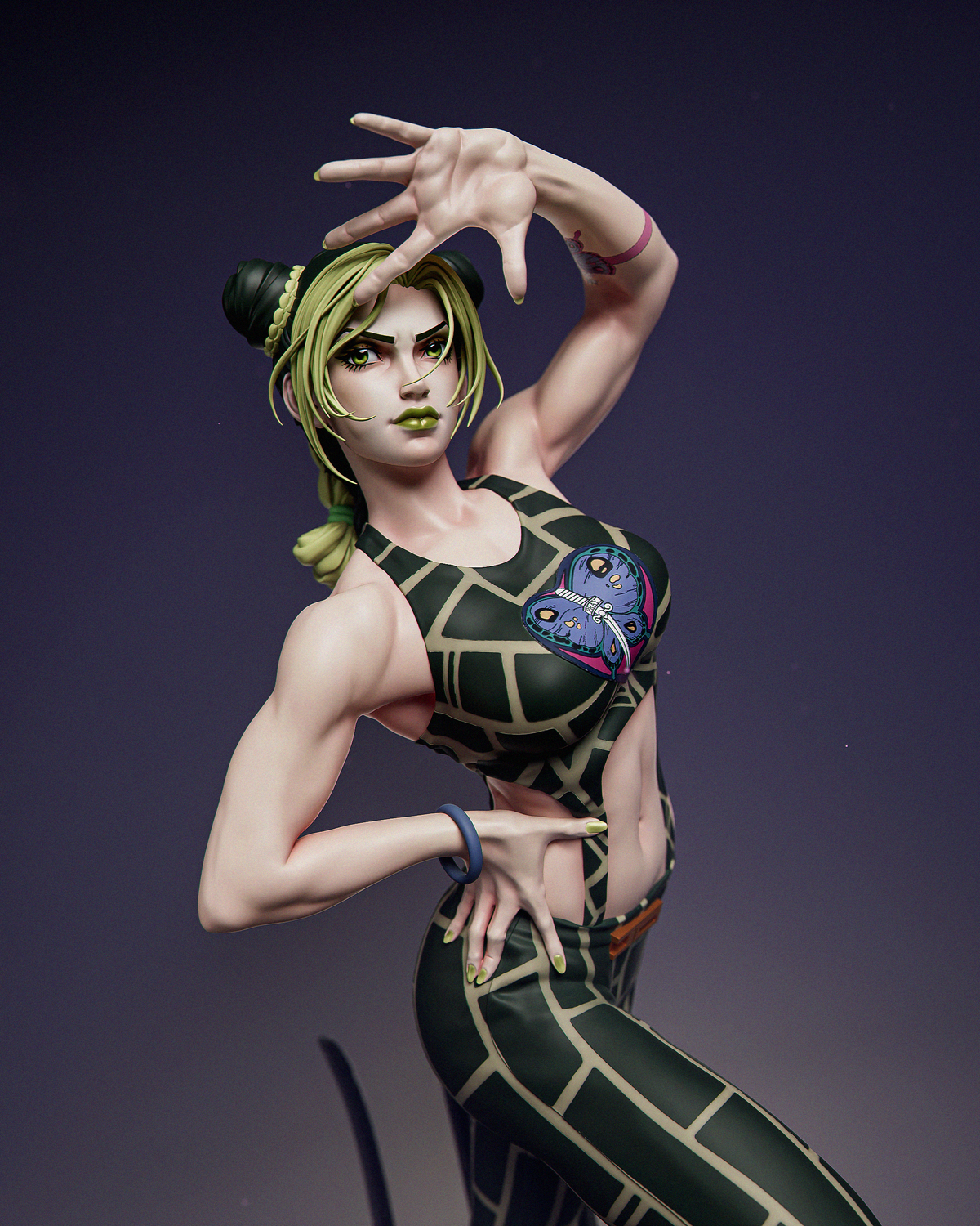 2042 Jolyne Cujoh_JoJo's Bizarre Adventure - STL 3D Print Files