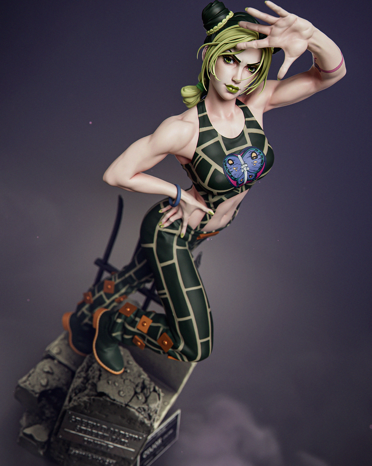 1909 Jolyne Cujoh_JoJo's Bizarre Adventure - STL 3D Print Files
