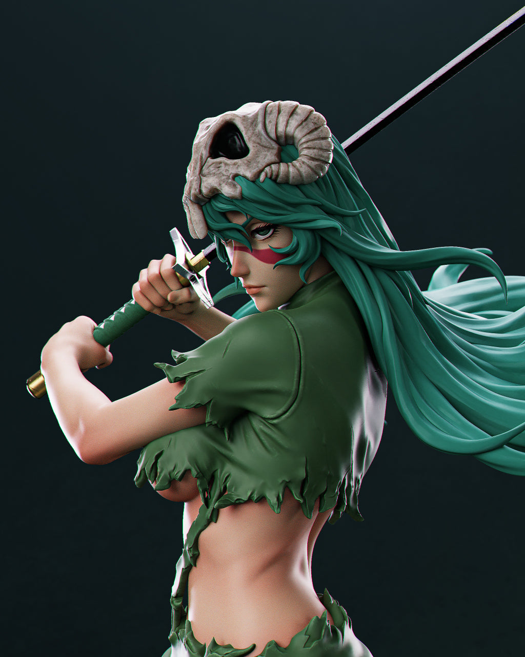 0546 Nelliel Tu - Bleach (4052) - STL 3D Print Files