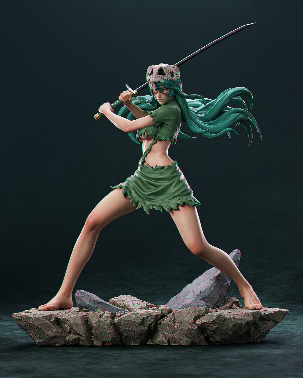 0546 Nelliel Tu - Bleach (4052) - STL 3D Print Files