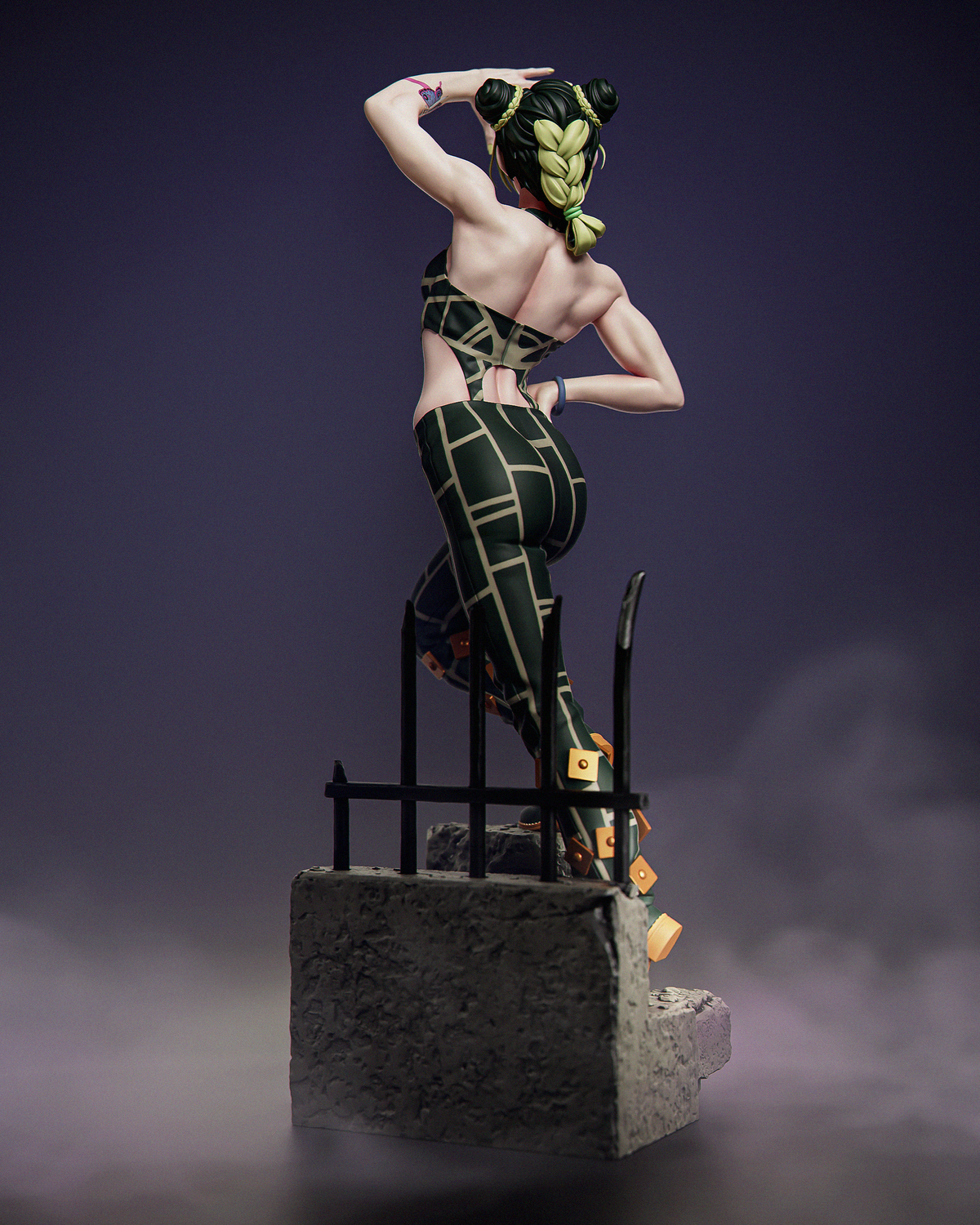 1909 Jolyne Cujoh_JoJo's Bizarre Adventure - STL 3D Print Files