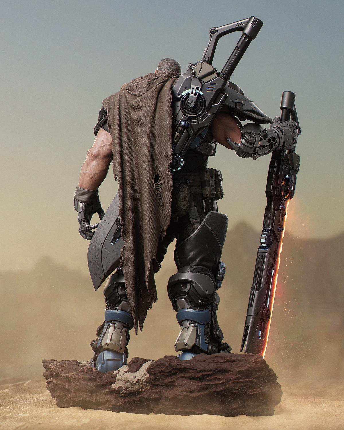 2178 Kurg_The Scourge of Beasts - STL 3D Print Files