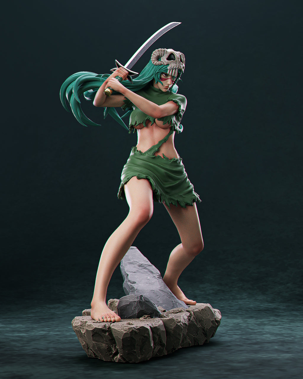 0546 Nelliel Tu - Bleach (4052) - STL 3D Print Files