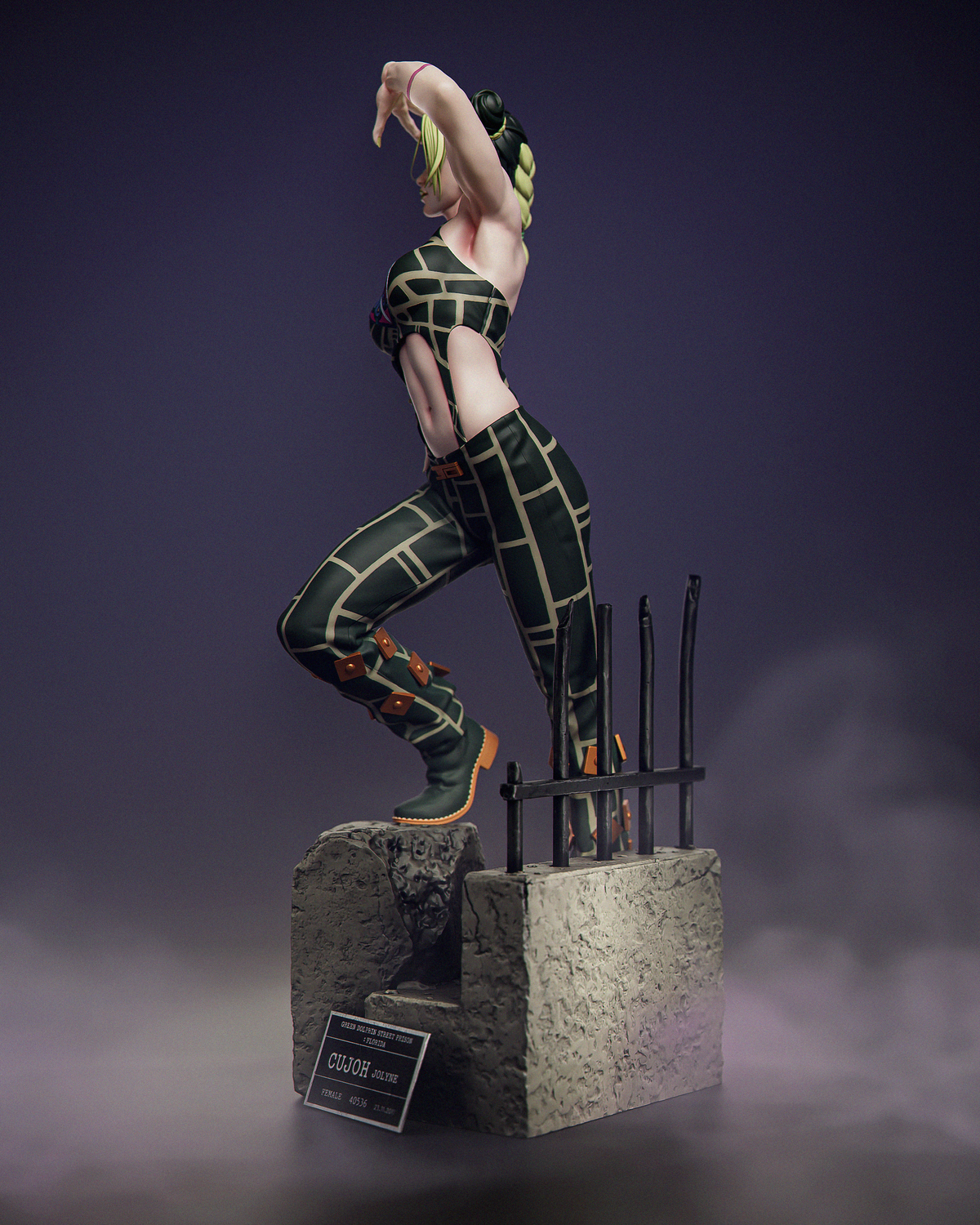 1909 Jolyne Cujoh_JoJo's Bizarre Adventure - STL 3D Print Files