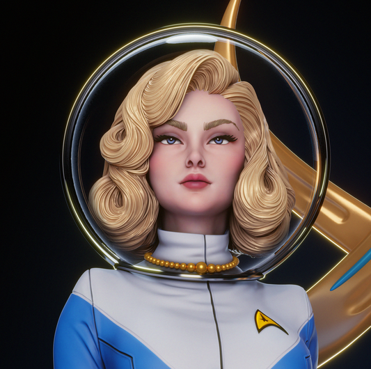 1127 Starfleet Officer - STL 3D Print Files