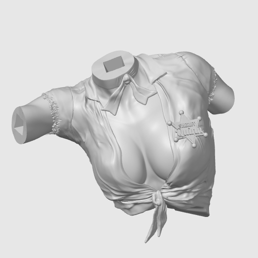 2029 Cowgirl Harley Quinn - STL 3D Print Files
