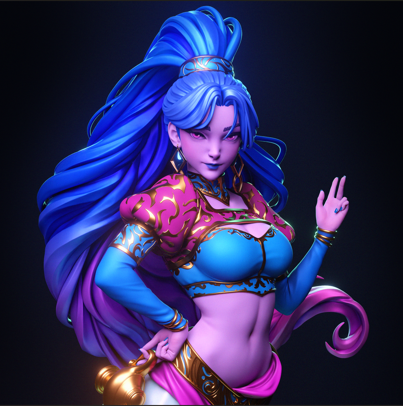 1630 Djinn - STL 3D Print Files
