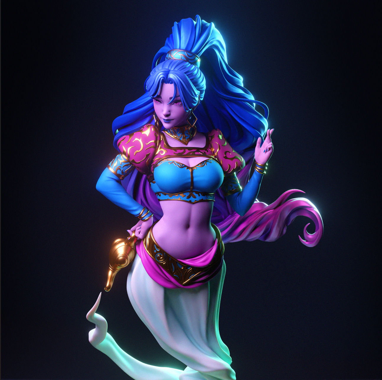 1630 Djinn - STL 3D Print Files