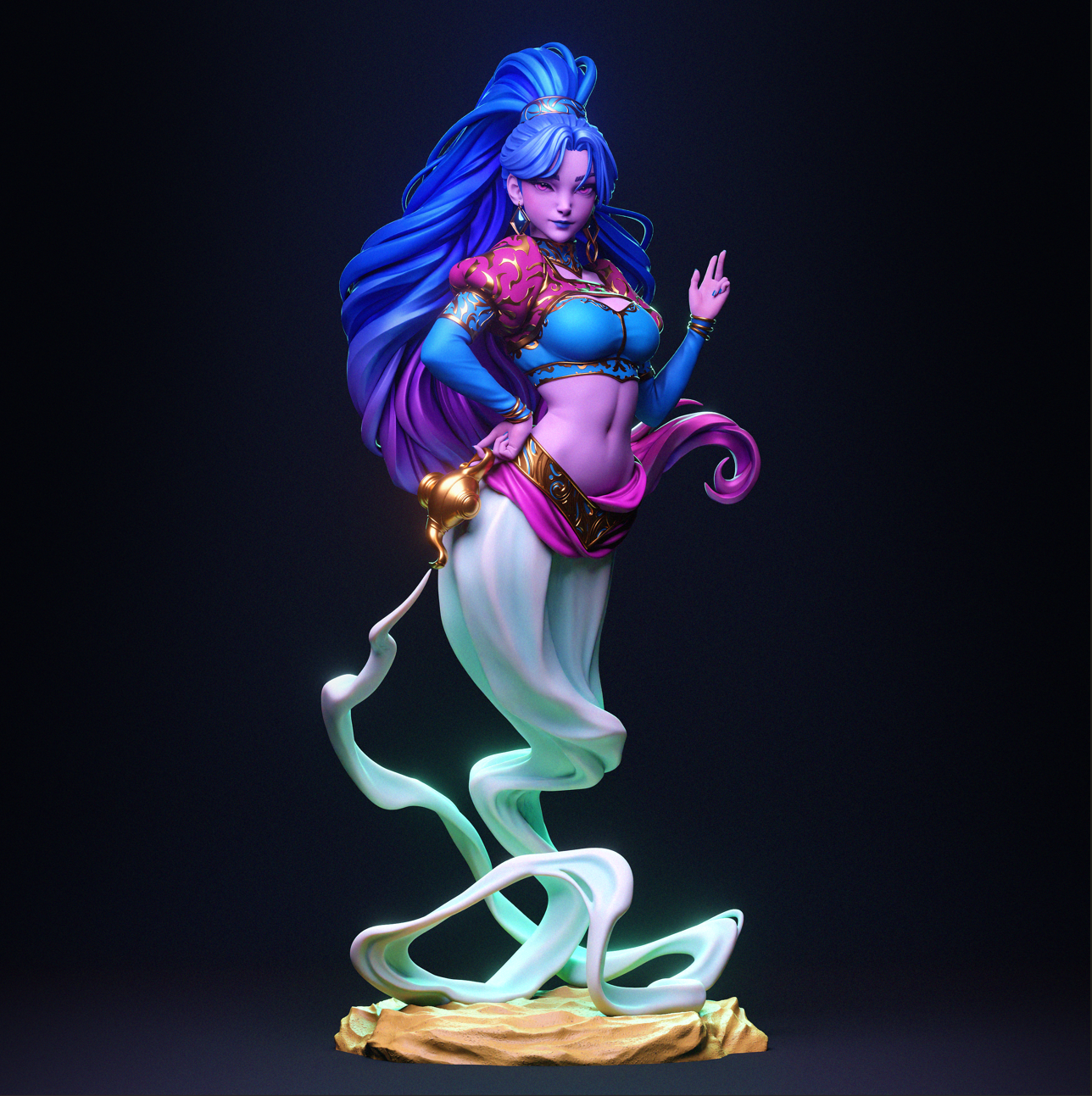 1630 Djinn - STL 3D Print Files
