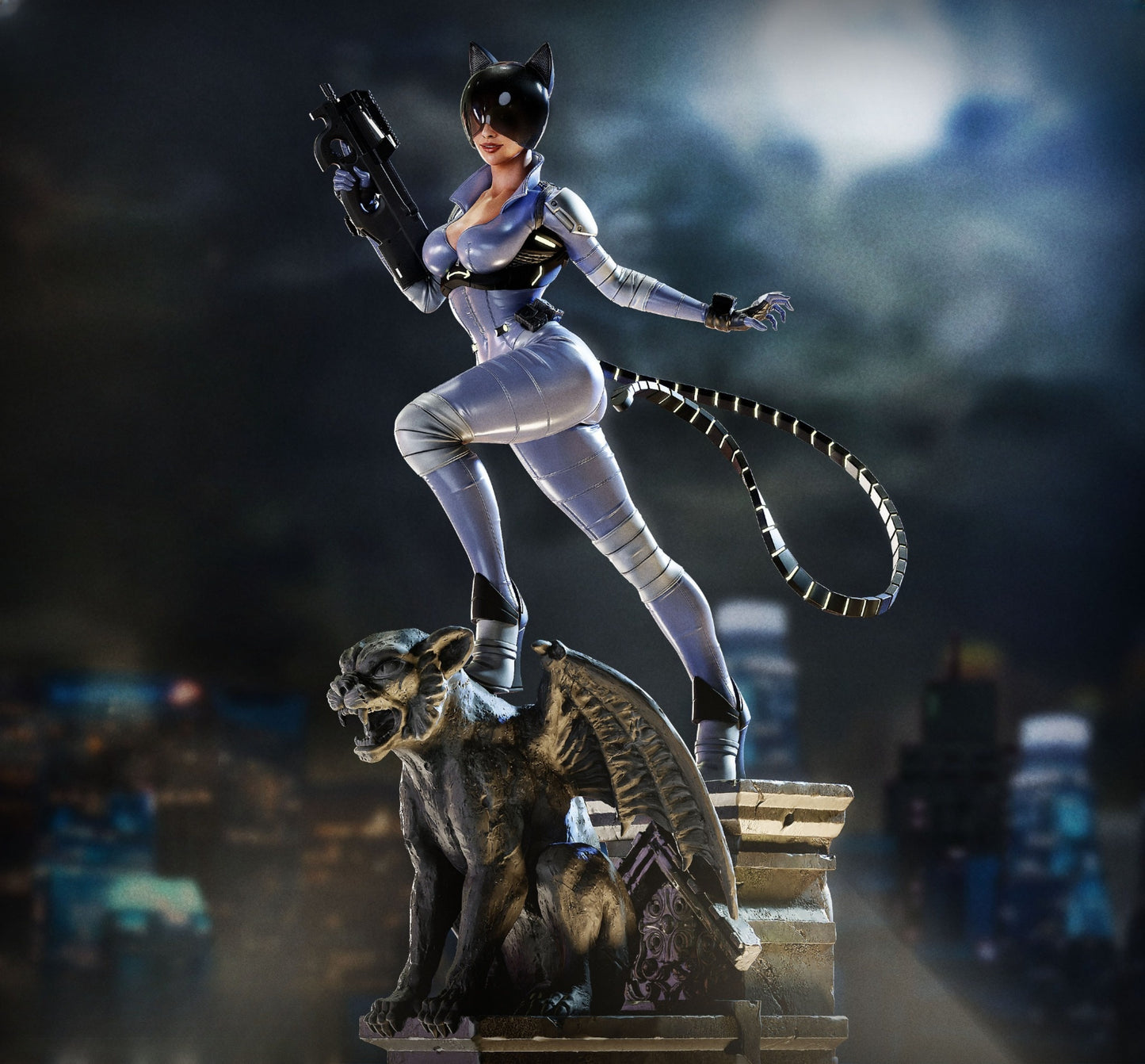1584 Catwoman_Absolute DC - STL 3D Print Files