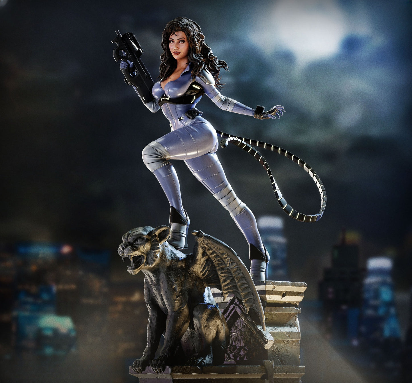 1584 Catwoman_Absolute DC - STL 3D Print Files