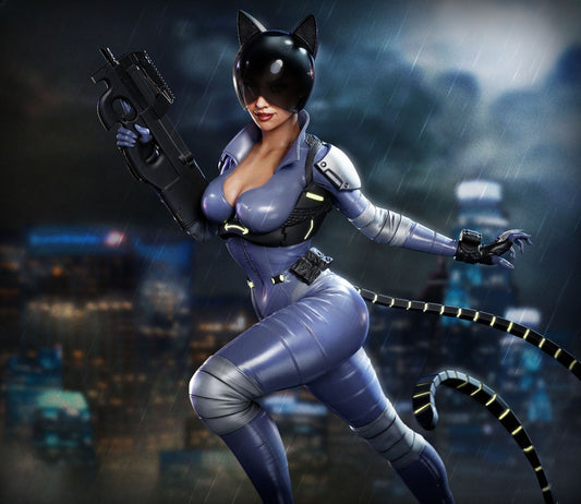 1584 Catwoman_Absolute DC - STL 3D Print Files