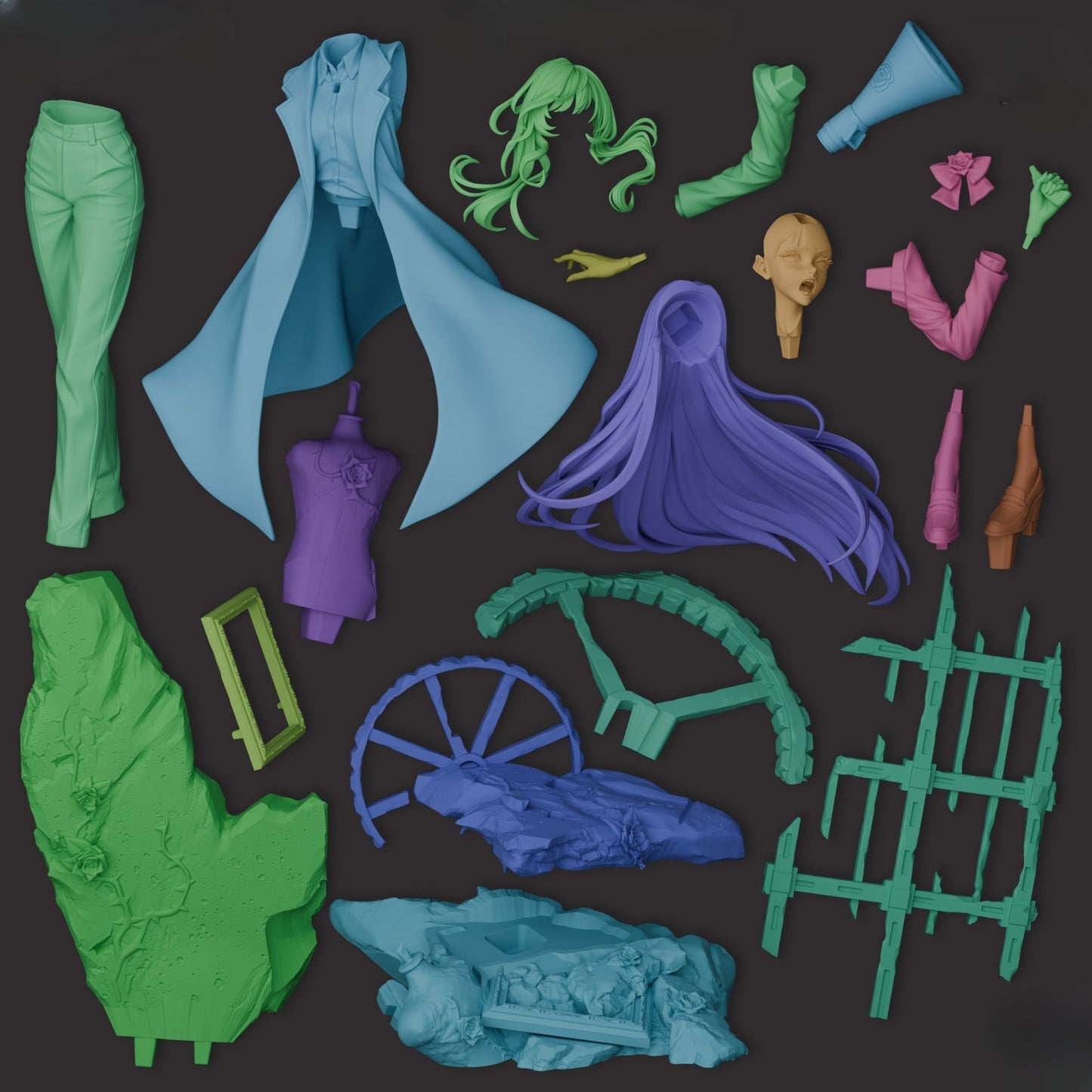 0363 Chando - STL 3D Print Files