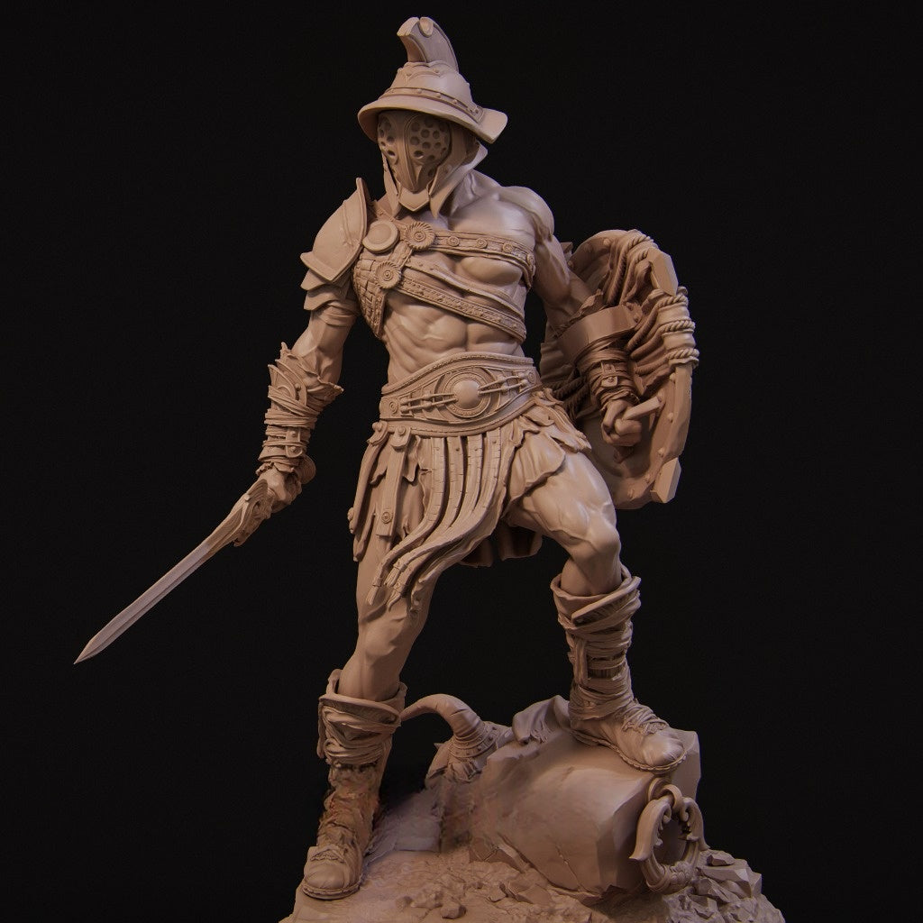 0853 Gladiator Swordsman - STL 3D Print Files